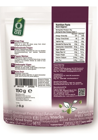 Otamon Kuru İncir 150 G