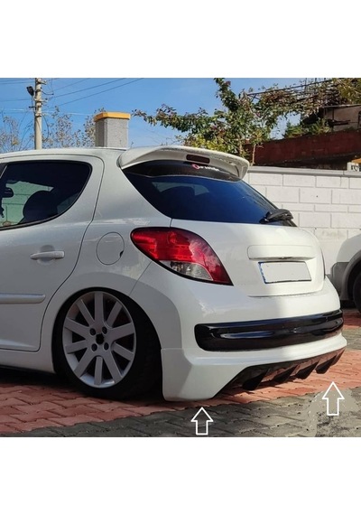 Peugeot 207 R Arka Tampon Eki-boyasız