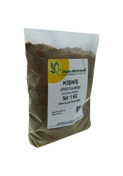 Kişniş Doğal Öğütülmüş 1000 Gr Paket