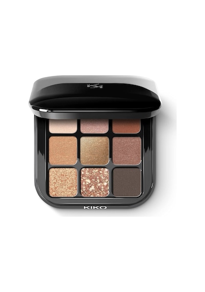 Kıko Milano Glamour Multi Finish Eyeshadow Palette 02 / 9 Göz Farı İçeren Palet, Farklı Bitirmelerle Diğer