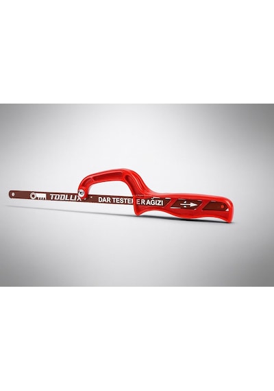 Mini Demir Testere, 30 Cm Değiştirilebilir Bıçaklı, Plastik Saplı, Ahşap, Pvc, Metal, Plastik K