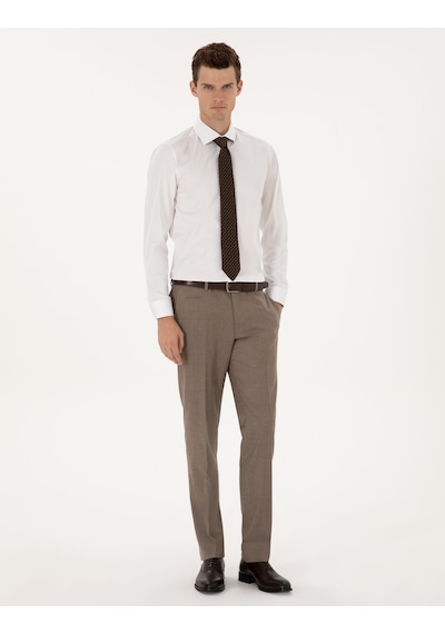 Pierre Cardin Erkek Beyaz Gömlek Basic 50313178-vr013 Beyaz