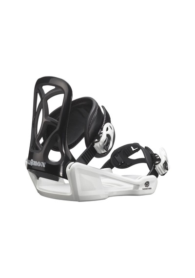 Salomon Salomon Unisex Çocuk Snowboard Bağlaması Goodtime Siyah-beyaz Bk Siyah