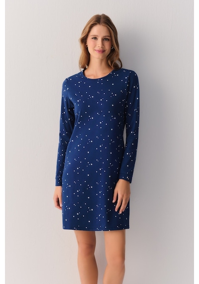 Suwen Dreaming Stars Gecelik Sh27401613853 Yıldız Baskılı