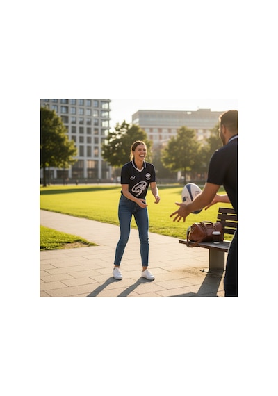 Urbantrendstore Rugby Tasarımlı Günlük Rahat Kullanım Casual Tişört Lacivert Kısa Kol Urbantrendstore Rugby Tasarımlı Günlük Rahat Kullanım Casual Tişört Lacivert Kısa Kol
