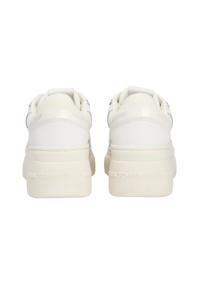 Tommy Jeans Kadın Tjw Retro Basket Flatform Ayakkabı En0en0284002t Beyaz