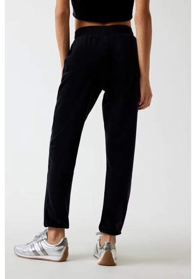 Guess Couture Kadife Kadın Jogger Eşofman Altı V3bb27k0232 Siyah