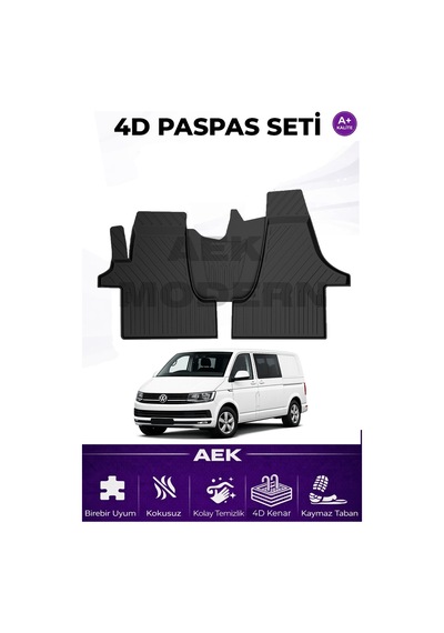 Vw T6 Transporter/caravelle 4d Paspas Seti 2015-2019 A++ Kalite 3 Parça
