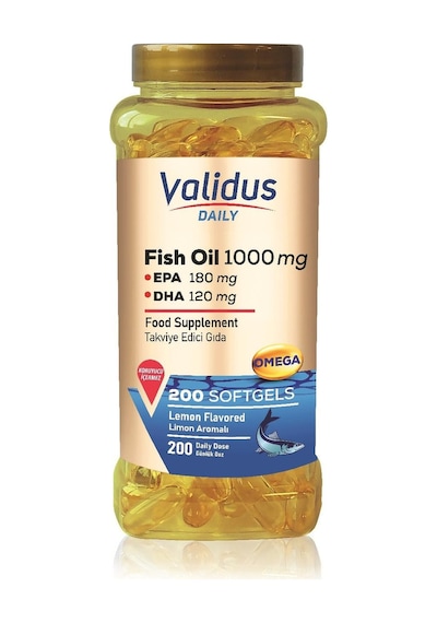 Validus Daily Omega-3 1000 Mg 200 Softgel