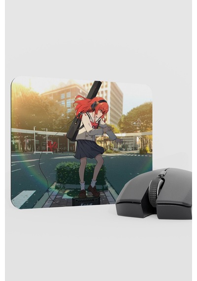 Bochi The Rock Anime V3 - 22x18 Gaming Kauçuk Kaymaz Taban Mouse Pad Fare Altlığı