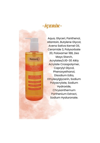 Natexia Telarosa Yulaf Özlü Temizleme Jeli 400 Ml