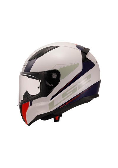 Ls2 Rapid 2 Driveway Kapalı Motosiklet Kaskı Beyaz - Mavi