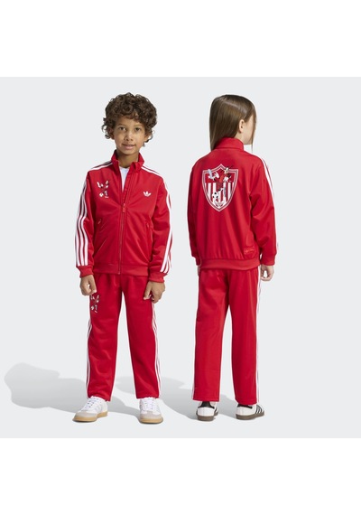 Adidas Disney Firebird Çocuk Kırmızı Eşofman Takımı Ke3880