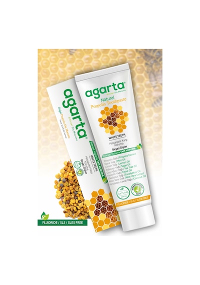 Agarta Doğal Propolis Özlü Diş Macunu 100 ML