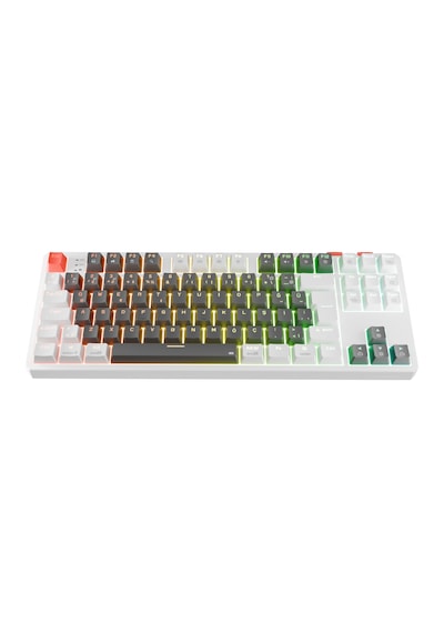 Rampage Yoru Tkl Pro Gri/beyaz 2.4ghz+bt5.0+type-c 5 Bağlantı Out