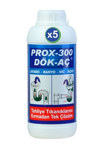 Prox 300 Lavabo Gider Açıcı 2 Kg *5* Adet Prox 300 Gider Açici 2 Kg *5*