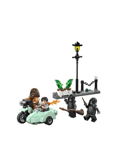 Lego Hagrid Ve Harry'nin Kaçış Temalı Yaratıcı Oyuncak Seti - 8+ Yaş İçin