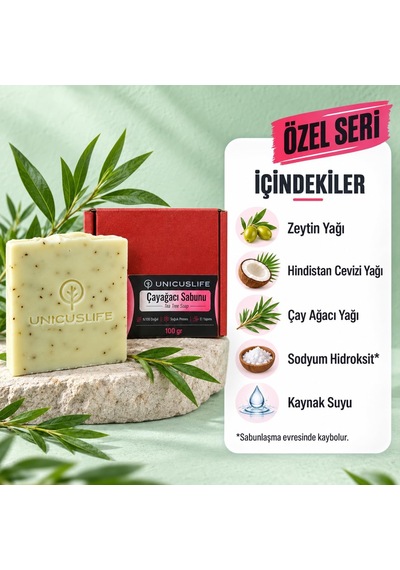 Çay Ağacı Sabunu İçeriğine Bak