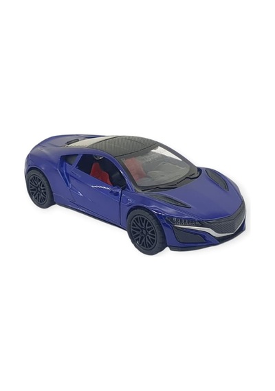 Çek Bırak Araba Metal - 3691c - Mavi Mavi