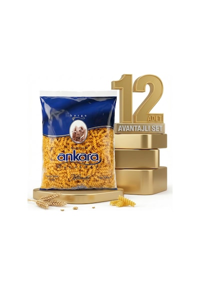 Ankara Burgu Makarna 12x500 Gr