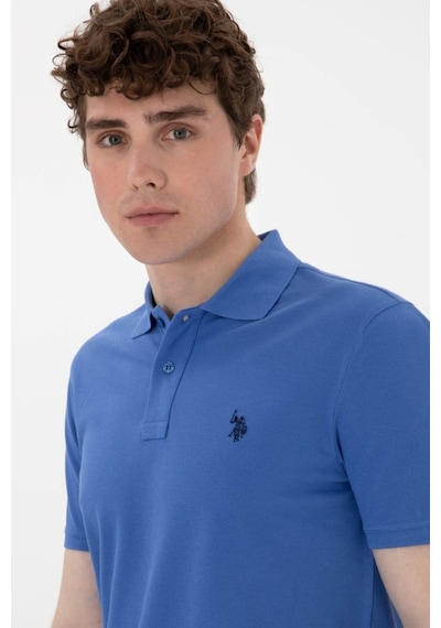 U.S. Polo Assn. Gtp04ıy026 İndigo Erkek Polo Yaka T-shirt Pu-8731 L