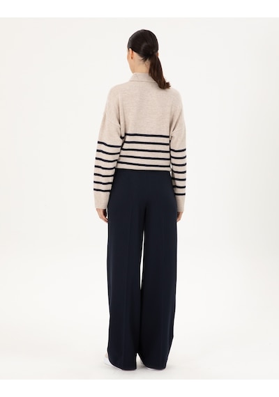 Pierre Cardin Kadın Lacivert Pantolon 50302508-vr033 Lacivert