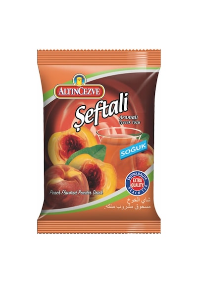 Şeftali Aromalı Toz İçecek - Soğuk Şeftali 450 Gr Aeropress