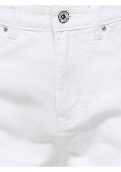 Only Onlphıne Dnm Shorts Noos Kadın Beyaz Denim Şort - 15196224