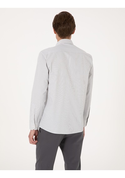 Pierre Cardin Erkek Haki Gömlek Desenli 50306074-vr027 Haki