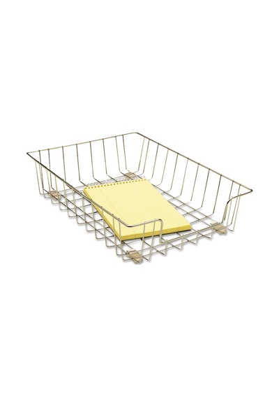 İş İstasyonu Mektup Masa Tepsisi Düzenleyici, Tel, Gümüş 60012 , 3 X 10 X 14-1/8" Diğer