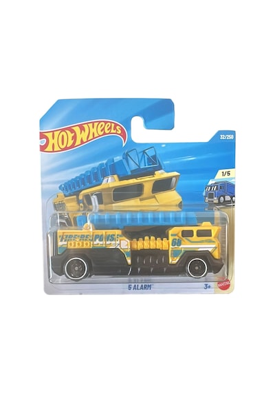 Hot Wheels 5 Alarm Sarı Çok Renkli
