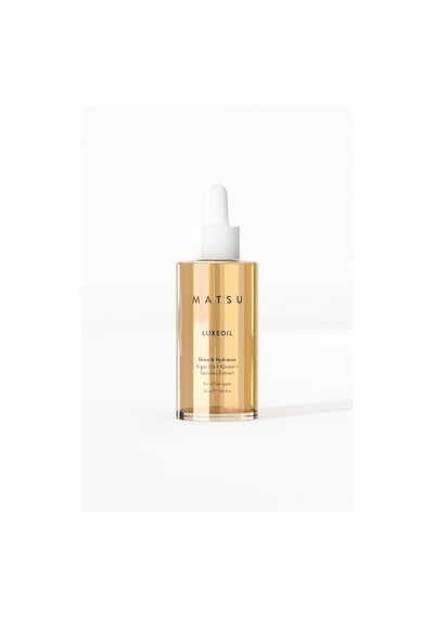 Matsu Luxeoil Argan & Havyar Özlü Besleyici Saç Bakım Yağı | Parlaklık ve Nem 50 ml