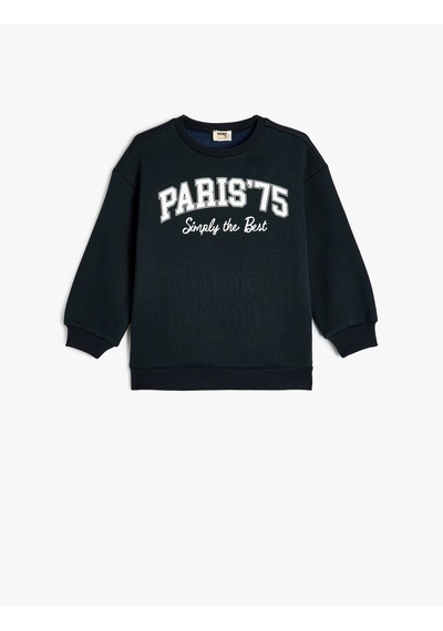 Koton Sweatshirt Slogan Baskılı Uzun Kollu Bisiklet Yaka Pamuklu Lacivert 5wkg10621ak Lacivert Koton Sweatshirt Slogan Baskılı Uzun Kollu Bisiklet Yaka Pamuklu Lacivert 5wkg10621ak Lacivert