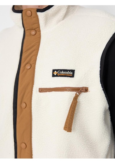 Columbia Helvetia Iı Vest Erkek Polar Yelek Beyaz