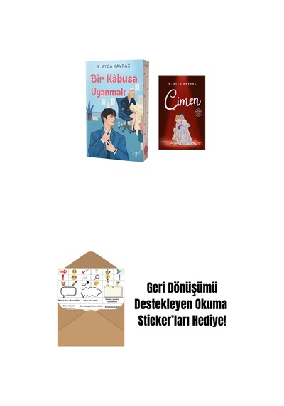 Bir Kâbusa Uyanmak + Çimen + Okuma Sticker'ları