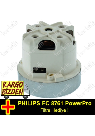 Philips Uyumlu Fc 8761 Powerpro Süpürge Motoru ( Bakır Sargılı )