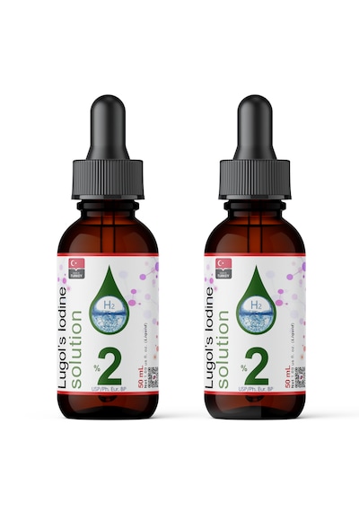 Lugol İyot Çözeltisi %2 Roll-On 2 x 50 ML