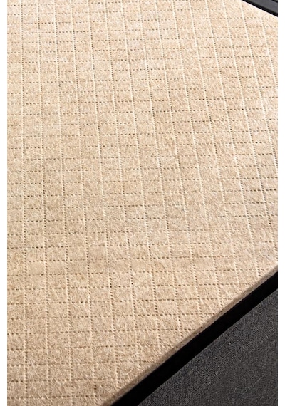 Niron Scarface 100x200 Cm Tek Kişilik Baza Başlık Seti - Antrasit Keten Modern Takım 100 x 200