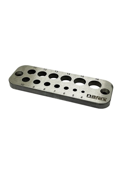 Narex 872200 Ahşap Dübel Kavela Yapma Plakası 4-16 Mm