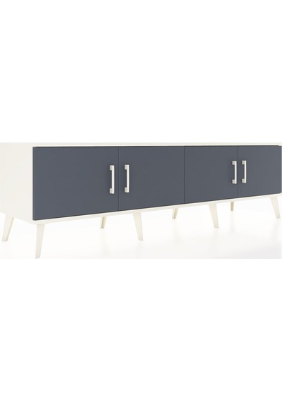 Hyperion Tv Ünitesi 2 Raflı 4 Kapaklı 176x44x51 Aytaşı-antrasit/çam Antrasıt/atlas Çam Hyperion Tv Ünitesi 2 Raflı 4 Kapaklı 176x44x51 Aytaşı-antrasit/çam Antrasıt/atlas Çam