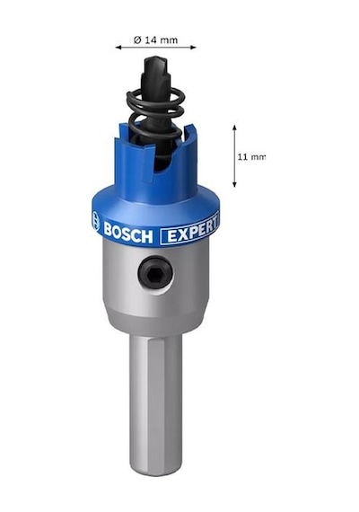Bosch Expert 14 Mm Elmaslı İnox Panç Adaptörlü 2608901397