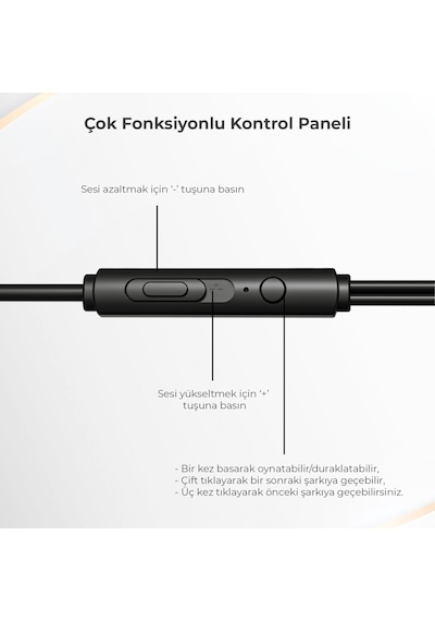 Lecoo HT105 Kablolu 3.5mm Jacklı Çıkartılabilir Mikrofonlu Kulak İçi Gaming Kulaklık