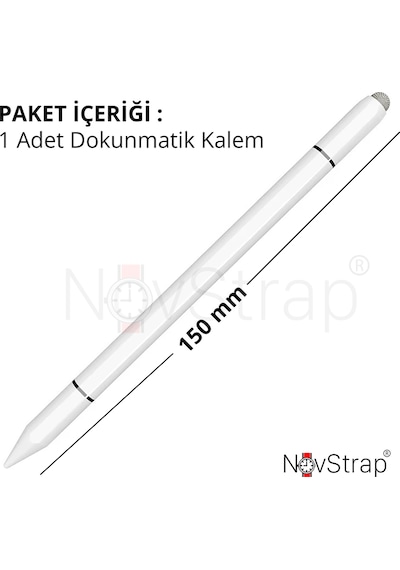 Novstrap Casper Via S40 L40 L30 S48 S30 S20 S38 L20 S10 İle Uyumlu 3in1 Dokunmatik Tablet Kalemi