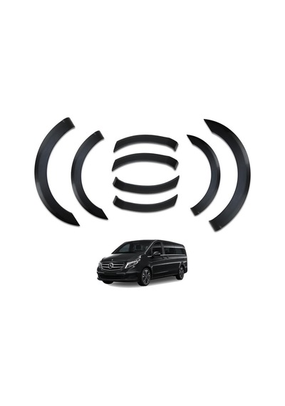 Mercedes V Class Ferrous Çamurluk Koruma Dodik Seti 8 Parça 2019 Ve Üstü
