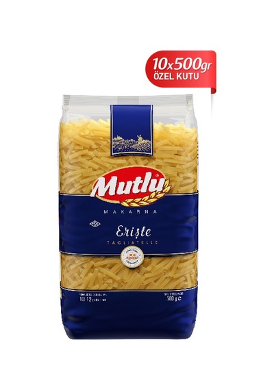 Mutlu Makarna Erişte 10 x 500 G
