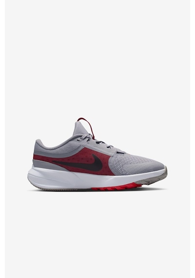 Nike Runner 5 Hf7004-100 Gri & Bordo Kadın Günlük Spor Ayakkabı Gri