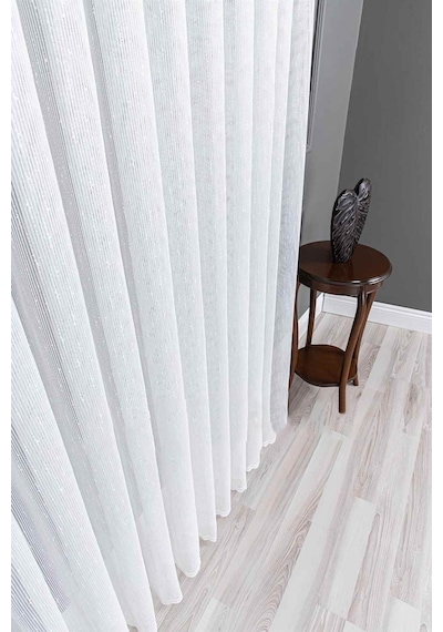 Evdepo Home Kullanıma Hazır Örme Tül Perde (540765923)