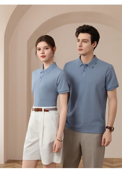 New Performance Premium Polo T-shirt 58.1% Pamuk 37.7% Polyester 4.2% Spandex Mavi