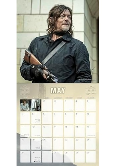 2025 Walking: Daryl Dixon Duvar Takvimi
