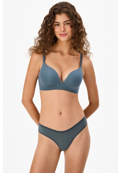 Penti Gri Essentials V Kesim Brazilian Külot Gr58
